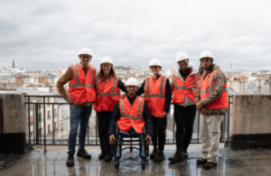 Team Legendre - Visite chantier Yves Toudic à Paris