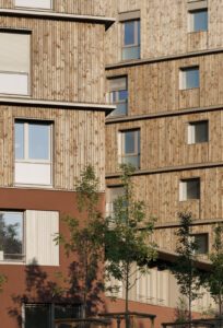 Legendre Construction - Ouvrage réversible en bois - Façades bois -Résidence Allemane